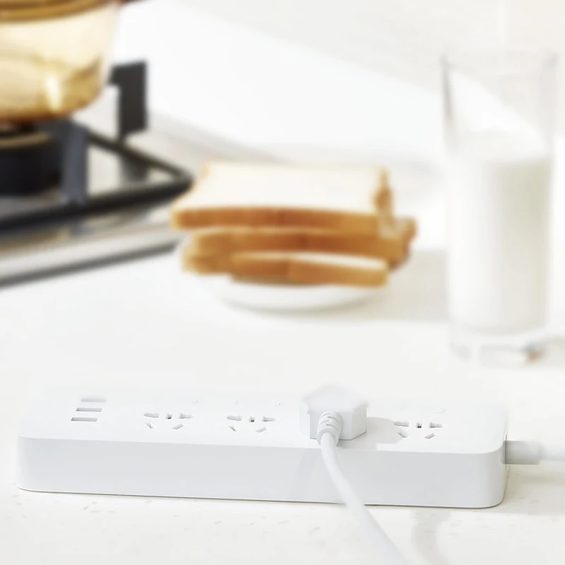 Удлинитель Xiaomi Mijia с 4 розетками и 3 USB портами 5 В 2 1 А|Удлинители электрические| |