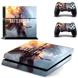 Игры Battlefield 1 наклейка для PS4 стикеры Наклейка Винил для sony Playstation 4 консоли и 2 контроллеры наклейка для PS4