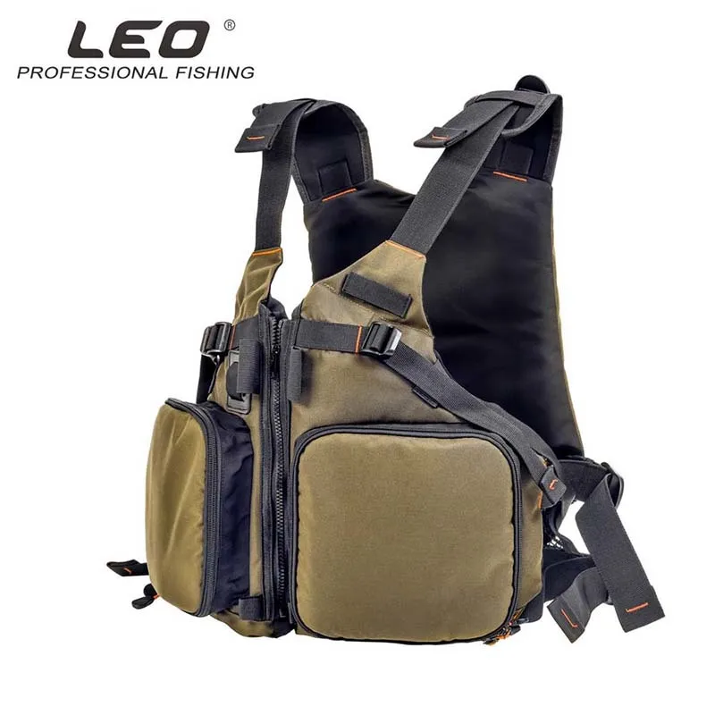 

Outdoor Fishing Vests Military Multi-pocket Fishing Life Jacket Safety Breathable Swimming Sailing Quick-dry buoyancy Life Vest