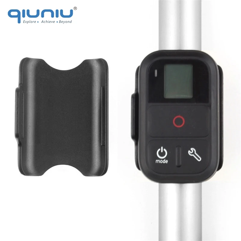 QIUNIU для GoPro большой WiFi дистанционный контрольный зажим держатель для замка Адаптер для GoPro Hero 3 3+ 4 камеры монопод Полюс
