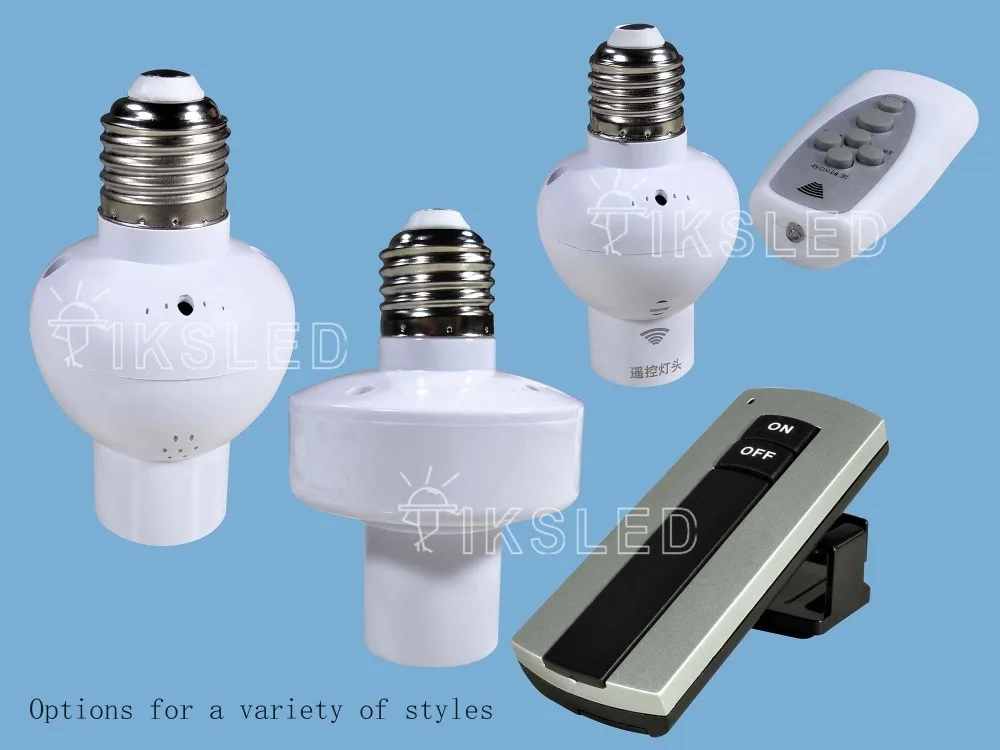 Беспроводной светильник с дистанционным управлением, прочный E27, винтовой держатель лампы, колпачок, переключатель, светодиодный светильник, новинка, на выключенном ночном светильнике