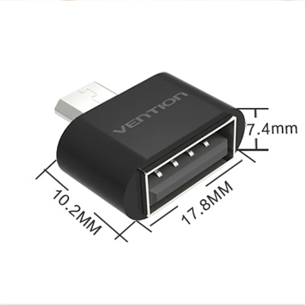 Мини адаптер Vention с Micro USB на OTG 2 0 конвертер для Android высокоскоростной