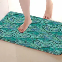 Листья Стиль Коврик для ванной комнаты, смешной Противоскользящий коврик для ванной, занавески для душа s аксессуары, соответствующие вашей душевой занавеске