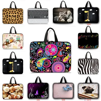 

Neoprene Laptop Bag For Notebook Sleeve Cases Tablet Pouch For 9.7 10.8 10 12 13 13.3 14.1 15 15.6 17 17.3 Mini Computer Sleeve