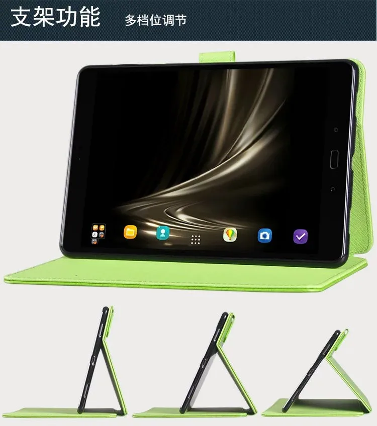 Ультра тонкий Folio Stand защитный с цветочным принтом кожаный чехол для Asus ZenPad Z8 7." ZT581KL(zenPad 3 8.0 Z581KL