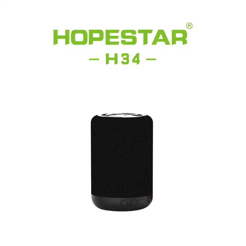 Hopestar H34 Мини Bluetooth динамик Портативный беспроводной водонепроницаемый Handfree Hifi стерео басовый плеер power Bank Поддержка Usb Tf Fm