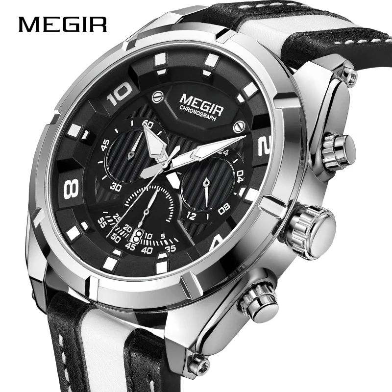 

2018 New Chronograph Sport Watch Men Quartz Wristwatches Relogio Masculino