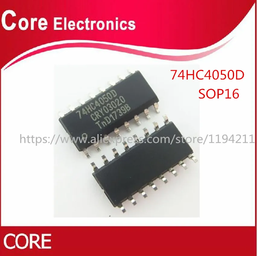 100 шт./лот 74HC4050D 74HC4050 HC4050D HC4050 IC переключатель передач с шестигранным уровнем SOP16 |
