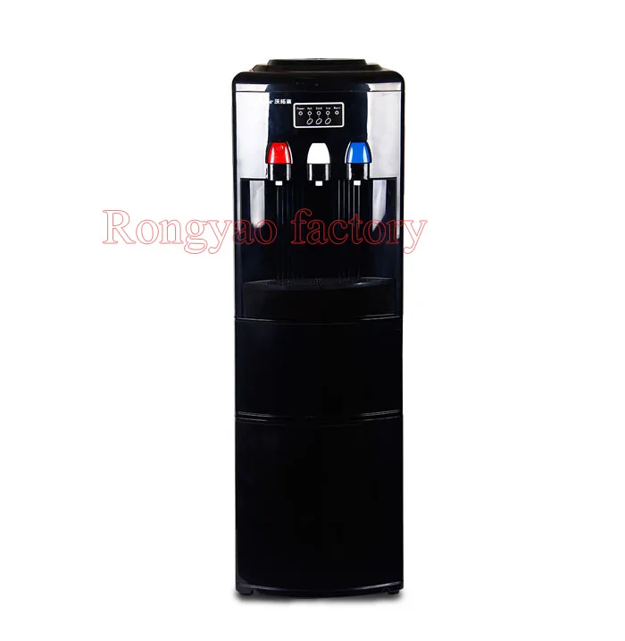 hot and cold water dispenser with ice maker
