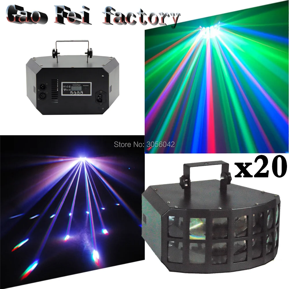 

stage light moving beam light 4in1 2x10W Professional Bar Club Party DMX LED RGBW Stage Light