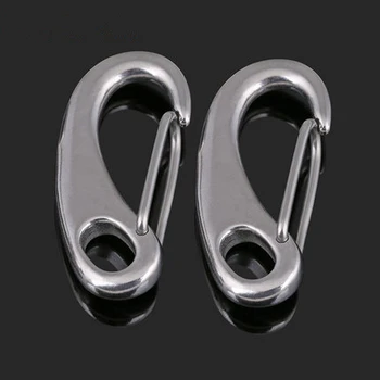 

304 stainless steel Spring buckle M30 M50 M70 M100 Egg shape Shackle wire rope fast unloading deduction Unloading hook