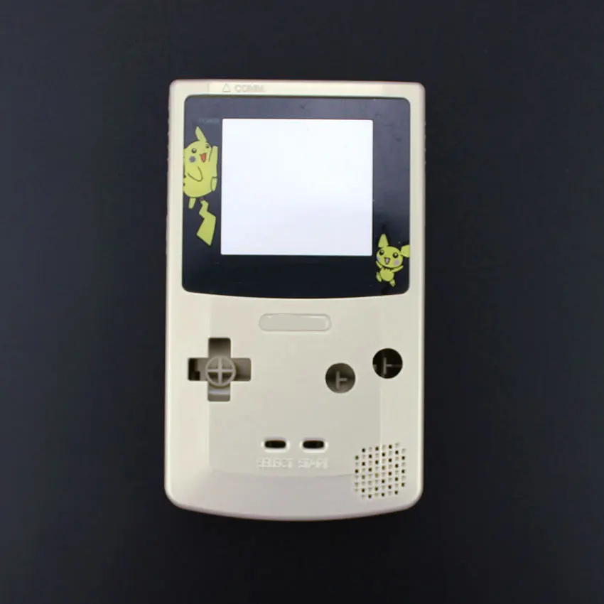 ChengHaoRan золотой белый для GBC корпус ограниченная версия для nintendo Запчасти для Gameboy корпус на замену чехол - Цвет: Gold