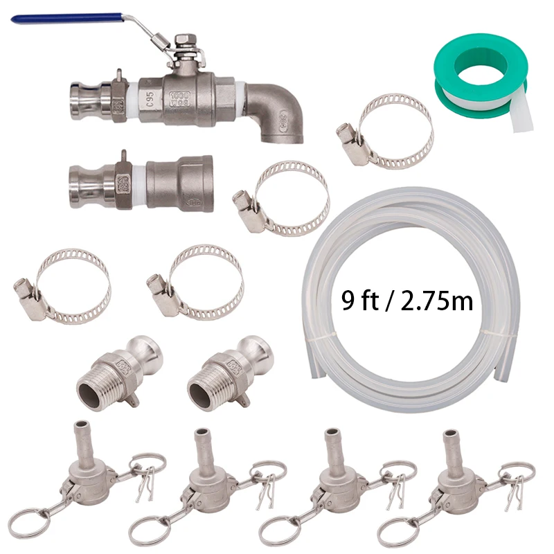 Насос для перекачки Camlock Quick Connect Kit March 809 насос домашнего пивоварения аксессуары
