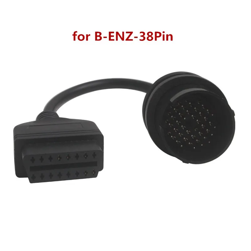 OBD/OBD2 Кабель-адаптер папа-мама OBD2 Соединительный кабель для Honda/OPEL/Vauxhall/Volvo/Mazda/BENZ/G-M/BMW OBD2 удлинитель - Цвет: 38 Pin for BENZ