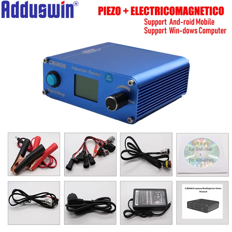 CRI808 дизельный тестер инжектора common rail с Bluetooth электромагнитные и пьезо