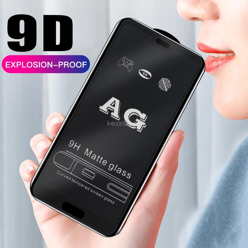

9D Full Cover Matte Frosted Screen Protector For Samsung Galaxy A10 A20 A30 A40 A50 A70 A90 M10 M20 9H Tempered Glass Film Cover