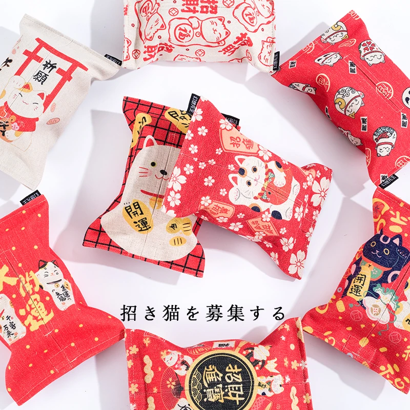 

Tissue Holder For Car Free shipping! Size 24*17cm Durable Linen Material Living Room Cloth Tissue Holder For Car/home.