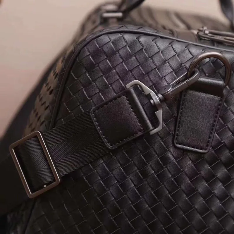 Kaisiludi tecido de couro bolsa masculina bolsa