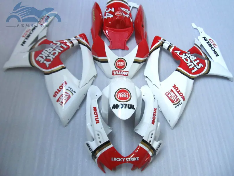 Впрыска ABS обтекатель для Suzuki GSXR 600 GSXR600 2006 2007 Спортивные обтекатели комплект GSXR750