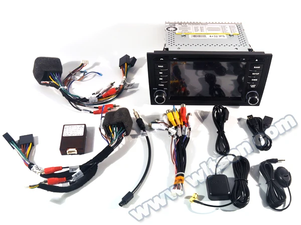 Top 7" Octa-Core Android 9.0 Pie OS Car DVD Multimedia Navigation GPS Radio for Audi A6 1997-2004 S6 1997-2004 RS6 1997-2004 4