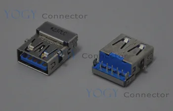 

10pcs Laptop Common Female USB 3.0 Jack Connector fit for Lenovo U410 U430, Dell Inspiron 14-3421, HP Envy M6-K DX Series