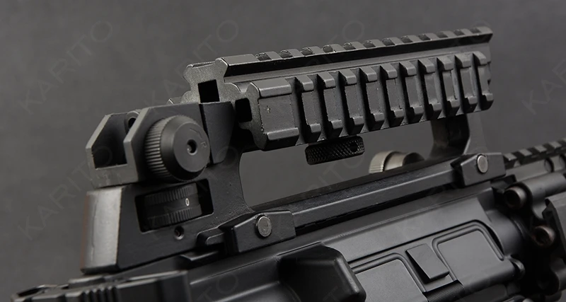 

M4 M16 rifle scope red dot sight picatinny weaver rail mount base Aluminum alloy M8124