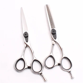 

1Pair 6.0" 440C Engraving Hair Scissors Thinning Shears Cutting Scissors Hair Scissors Hairdresser's Scissors Styling Tool C9015