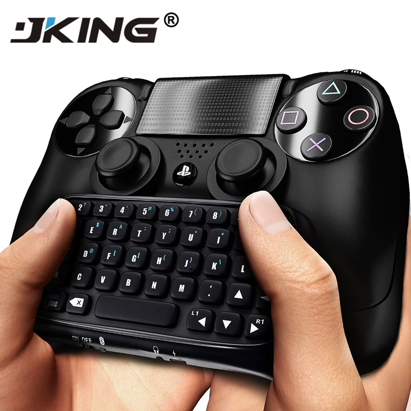 

JKING For Sony PS4 PlayStation 4 Accessory Controller Mini Bluetooth Wireless Keyboard（Does not include PS4 gamepad）