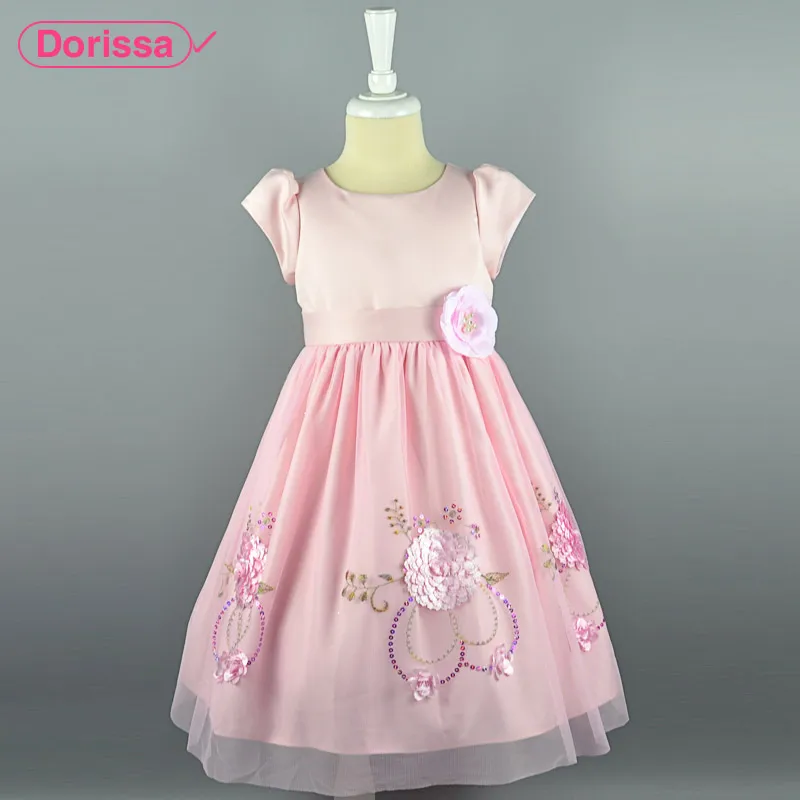 2016 Summer Princess Infant Little Girl Party Dresses Toddler Wedding