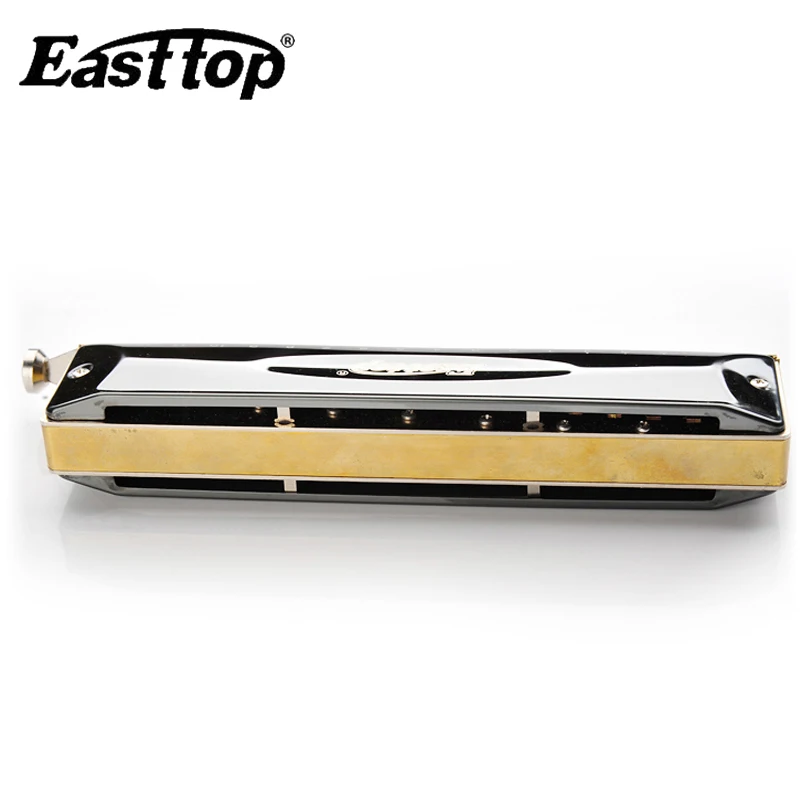 Профессиональная Хроматическая гармоника Easttop с 16 отверстиями 64 тона ротовая