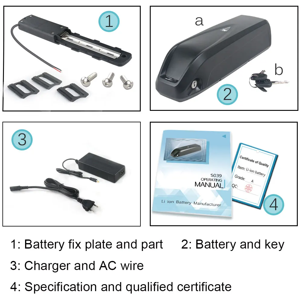 48 V 10.4Ah/13Ah Hailong Ebike батарея с LG/samsung батареи 48В Для Bafang 750 W 1000 W