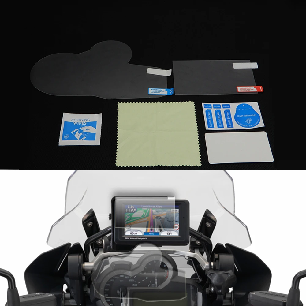 

For BMW R 1200 GS LC Adv R1200 R1200 GS 2014 2015-2017 Motorcycle Cluster Scratch Cluster Screen Protection Film Protector