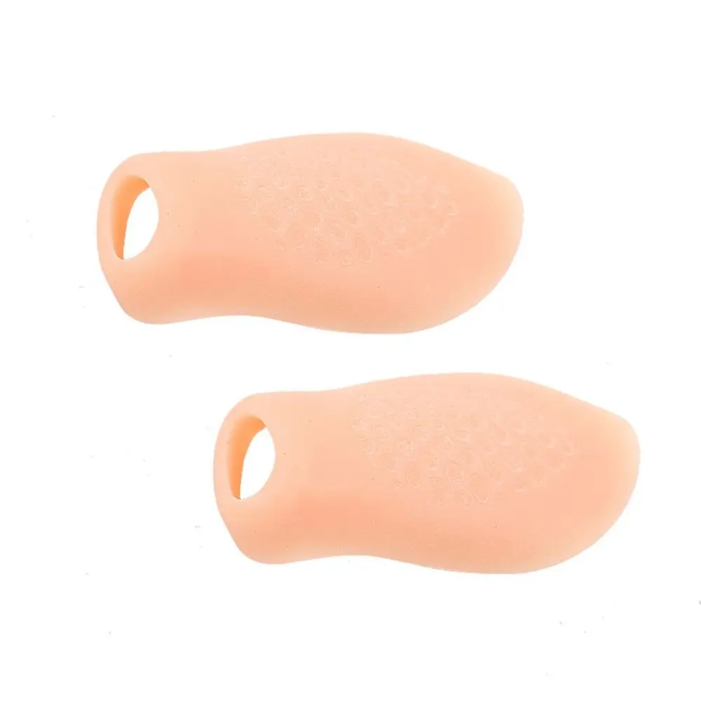 1Pair Silicone Overlapping Hammer Toe Separator Corrector Gel Foot Care Protector Hallux Valgus Orthopedic Fingers Separators