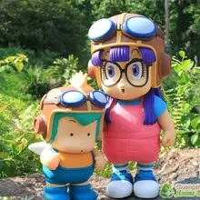 2 шт./компл. Dr. Slump игрушка из аниме Arale с летающим capanime ПВХ Куклы 40 см высота прекрасная форма