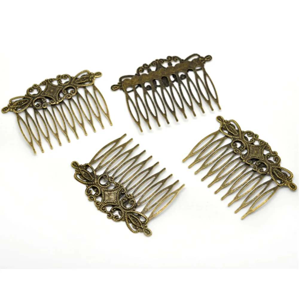 DoreenBeads 10 бронзовых тонов в форме расчески заколки для волос 6 5x4 см (B15060) yiwu|jewelry