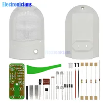 Набор для творчества светодиодный светильник Ночной светильник светочувствительный датчик CON-L ночной Светильник электронный производственный набор 1 Вт 220 В