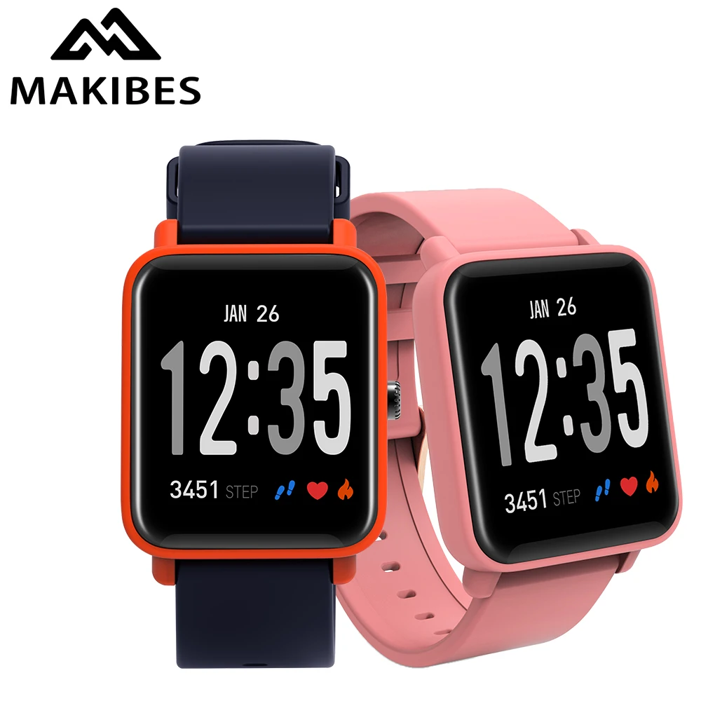 

Makibes CK03 Watchs Fitness Tracker Heart Rate Monitor Smart Band Sport Bracelet for Men Wristband Support Dropshipping