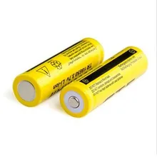 2 шт 18650 Lipo аккумулятор 3,7 V 9800 mAh Высокая мощность разряд для разрядки электронных сигарет