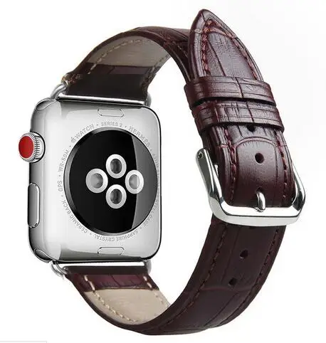 Genuine Leather Strap for iwatch for Apple Watch band Double Tour Extra Long 38mm 42mm 40mm 44mm for iwatch Series 4 2 3 1 belt