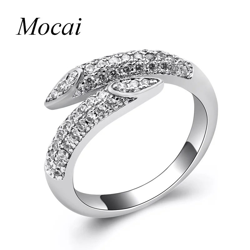 

Mochai Full Micro Pave Cubic Zirconia Fashion Simple Ring Easy Matching Modern Luxury brand Women jewelry Accessories ZK30