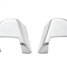 Матовое хромированное покрытие ремня безопасности Кнопка отделка наклейка для Land Rover Range Rover Sport аксессуары для стайлинга автомобилей