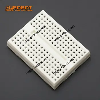 

2Pcs/Lot 2Pack DFRobot Mini Bread Board/breadboard 170 tie point Self Adhesive compatible with Arduino Proto Shield