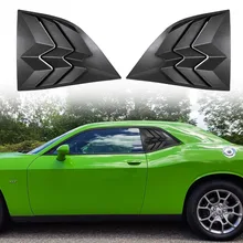 Чжуан Цянь боковое окно Совок жалюзи из АБС-пластика для окон покрытие автомобиля, защита от солнца, дождевое приспособление отверстие для 2008- Dodge Challenger