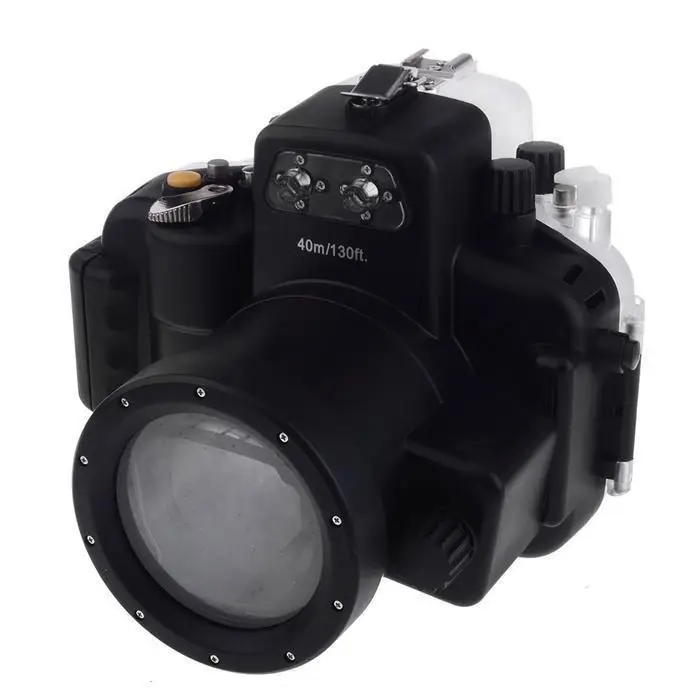 Meikon 40M Waterproof Underwater Camera Housing Case Bag for Nikon