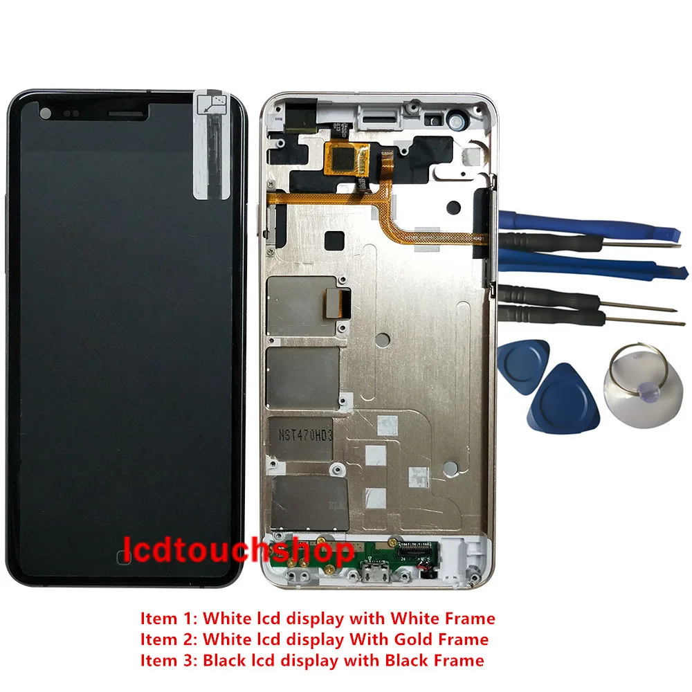

New For Siswoo Touch Screen NSF470HD3002 With LCD Display GW133 With Frame Digitizer Assembly Replacement With Tools r