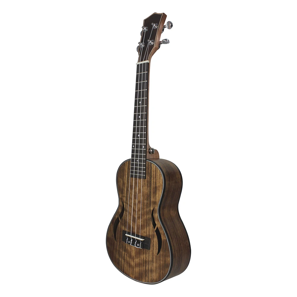 

26 Inch Acoustic Tenor Ukulele Ukelele Uke Walnut Wood Nylon Strings Close Type Tuning Pegs Sting Instrument