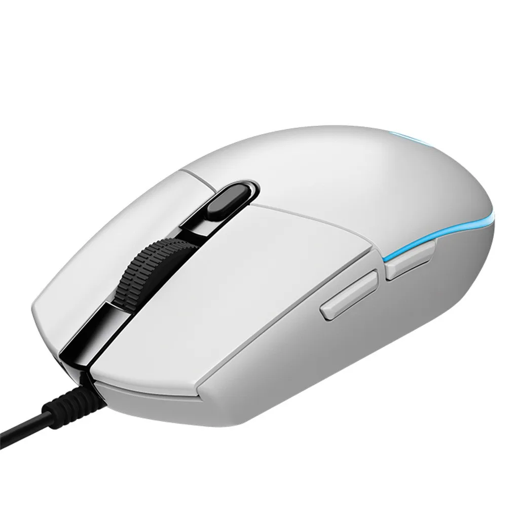 

Logitech G102 USB Wired Gaming Mouse Mice Pro Gamer Gaming RGB Mouse 8000DPI Programmable Portable Mice#g4