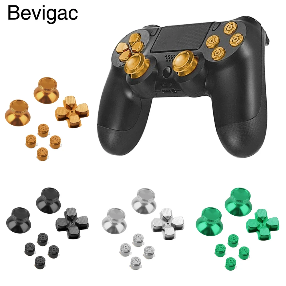 Bevigac 4 шт. пуля Форма кнопки ABXY Кепки s w/2 Стик и кросс- форма d для sony Игровые