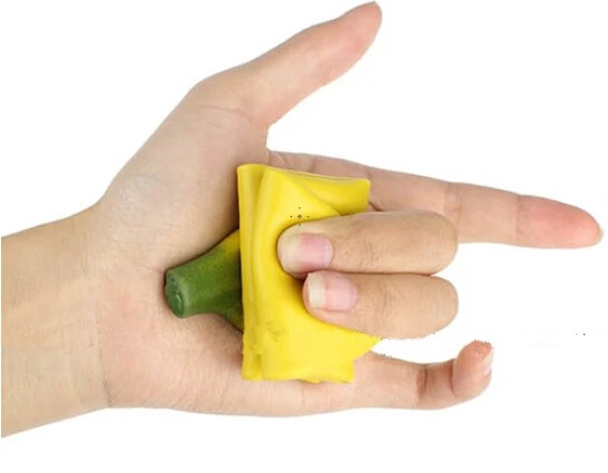 Резиновый искусственный банан из пустой руки имитирующий исчезающий банан Волшебные трюки комедийный станок "Магия" Иллюзия реквизит для фокусов