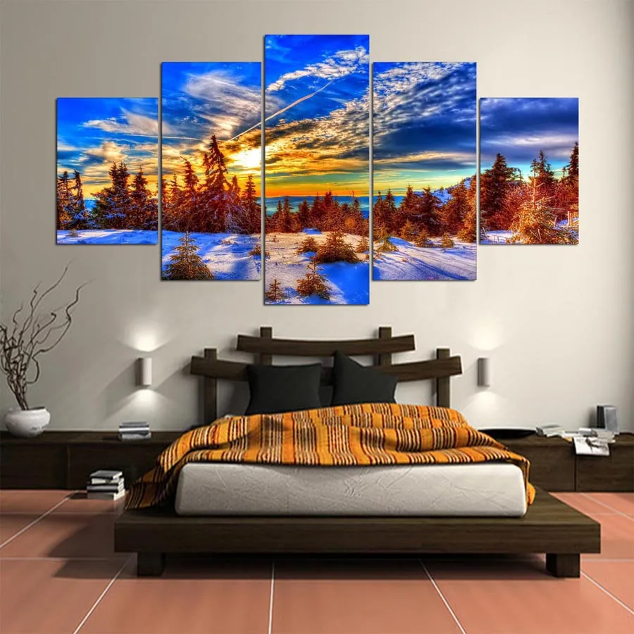 Modern Landscape scenery picture Painting decoration home Wall Art for